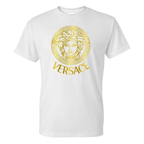 versace white t shirt|More.